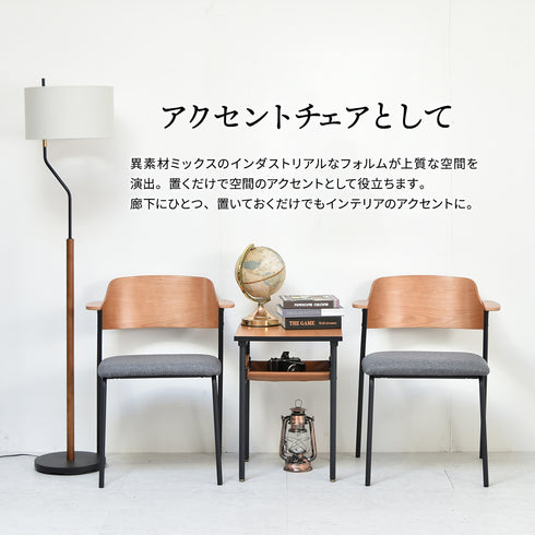 フランシス ダイニングチェア 2脚セット(W400×D400×H550)
